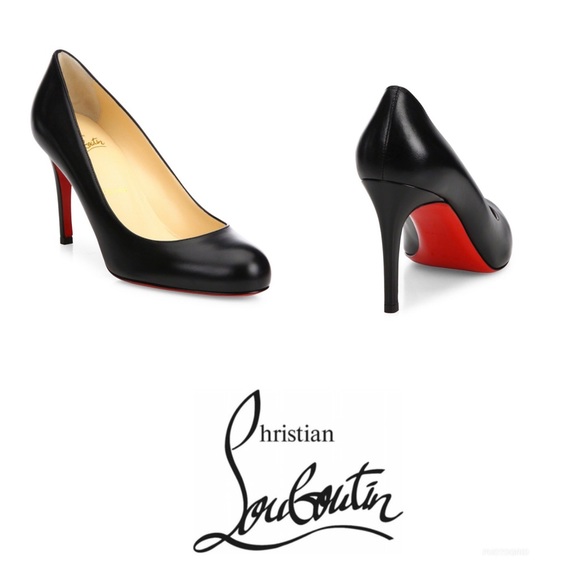 Christian Louboutin Simple Leather Pumps MORE PHOTOS ADDED SOON - Picture 1 of 6